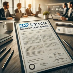 SAP S/4HANA Betriebsvereinbarung