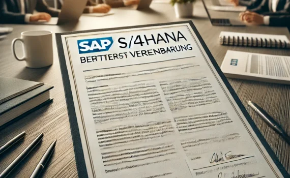 SAP S/4HANA Betriebsvereinbarung