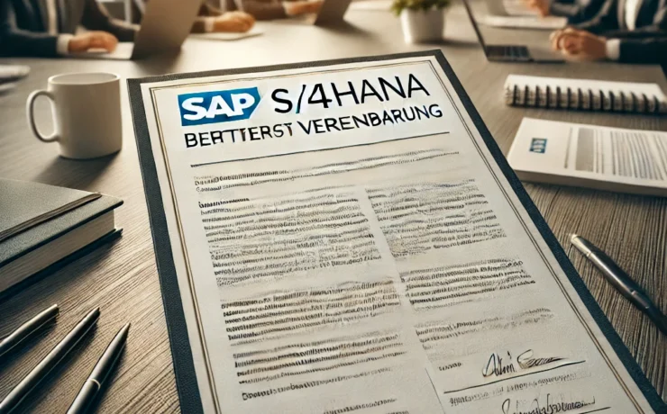 SAP S/4HANA Betriebsvereinbarung